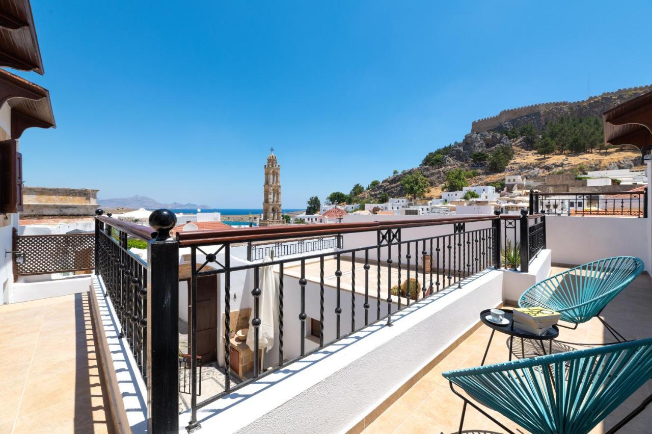 Lindos Luxury Belfry Apartment Dış mekan fotoğraf