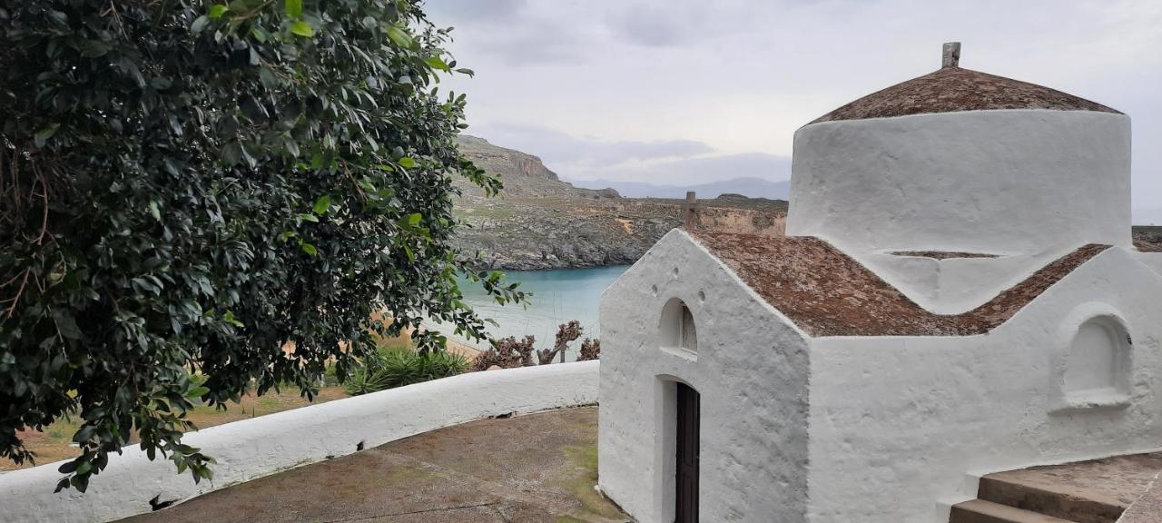 Lindos Luxury Belfry Apartment Dış mekan fotoğraf